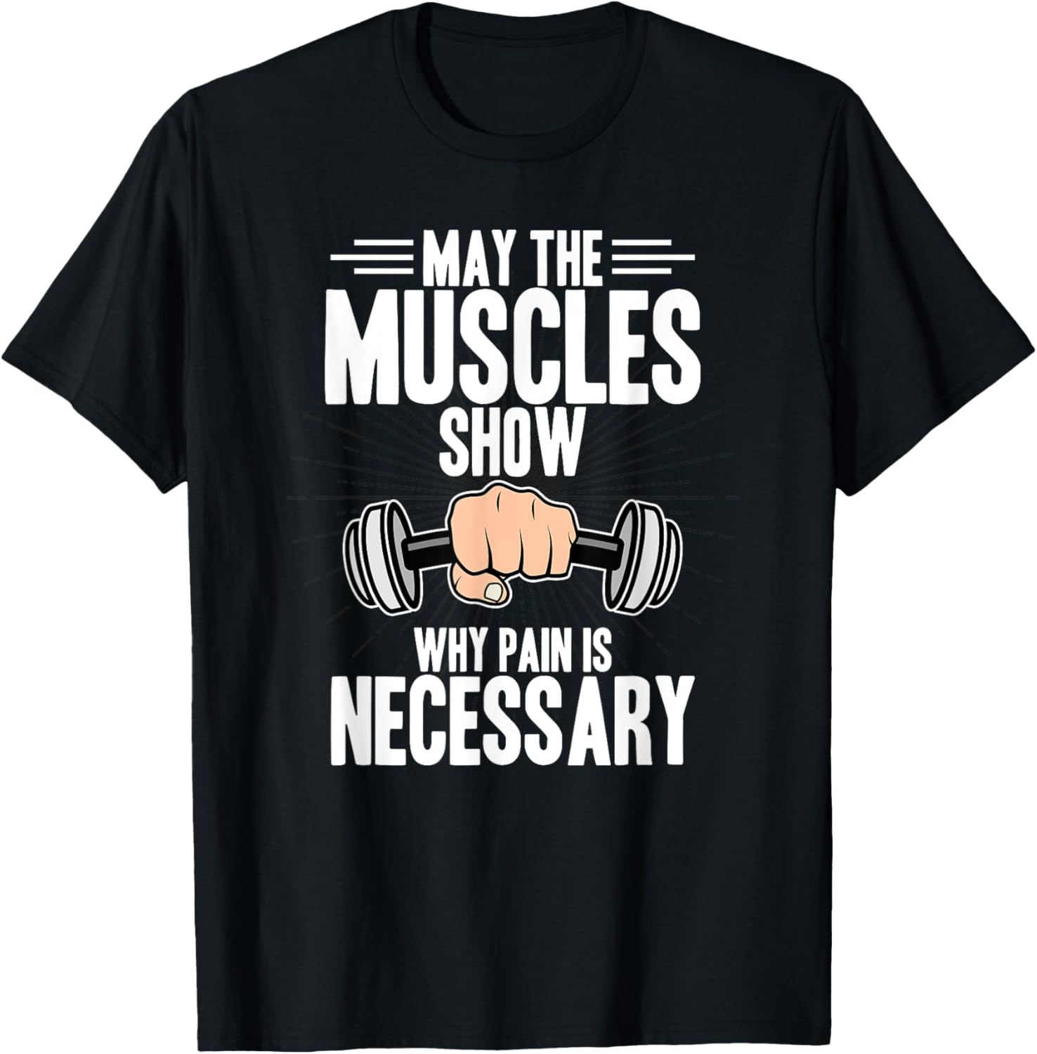 Fitness Quote Motivational Gym Motivate Personal Trainer T-Shirt - T-Shirt | Black