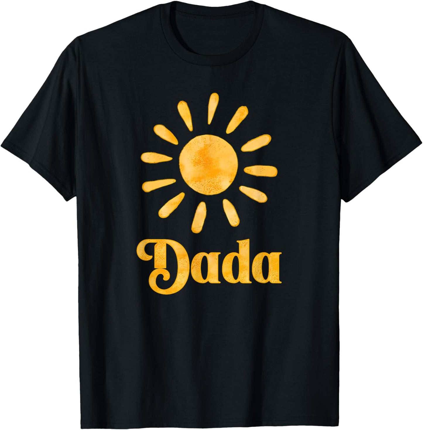 Dada Sun Sunny Mom Family Matching Birthday party T-Shirt - T-Shirt | Black