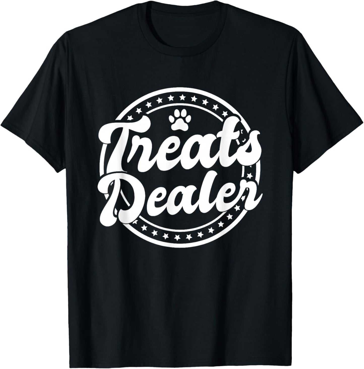 Leckerli Dealer - Animal Treats Dog Holder T-Shirt - T-Shirt | Black