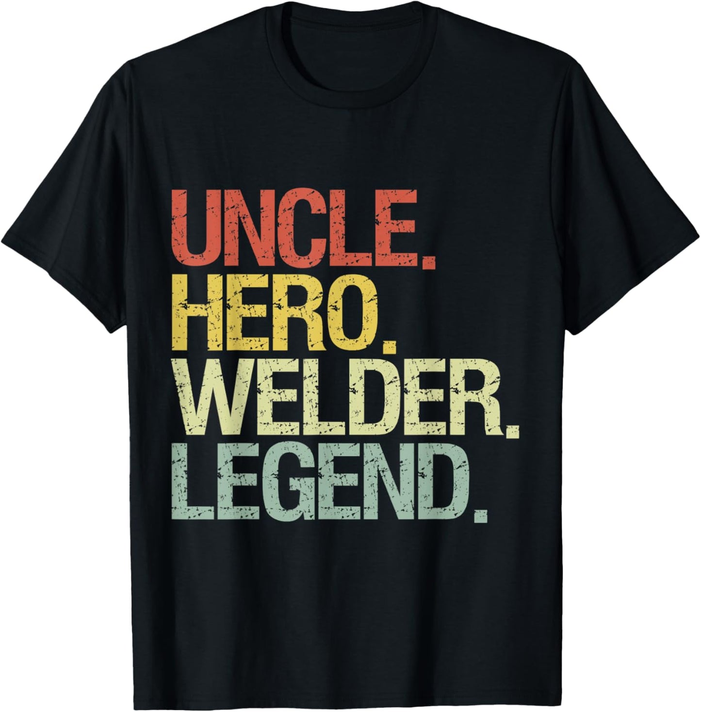 Uncle welder T-Shirt - T-Shirt | Black