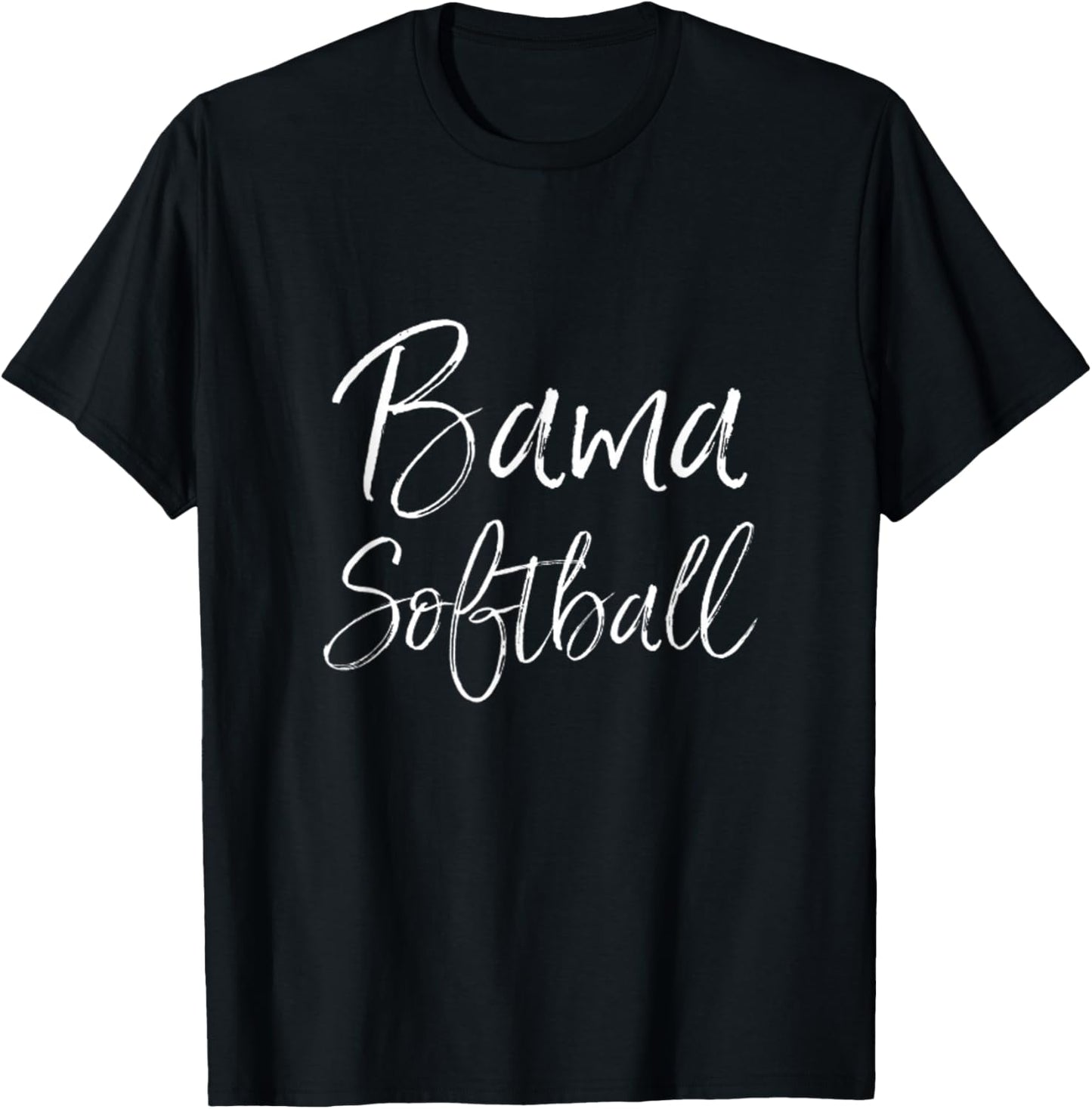 Bama Softball Alabama Southern Tuscaloosa Troy Mobile Shoals T-Shirt - T-Shirt | Black