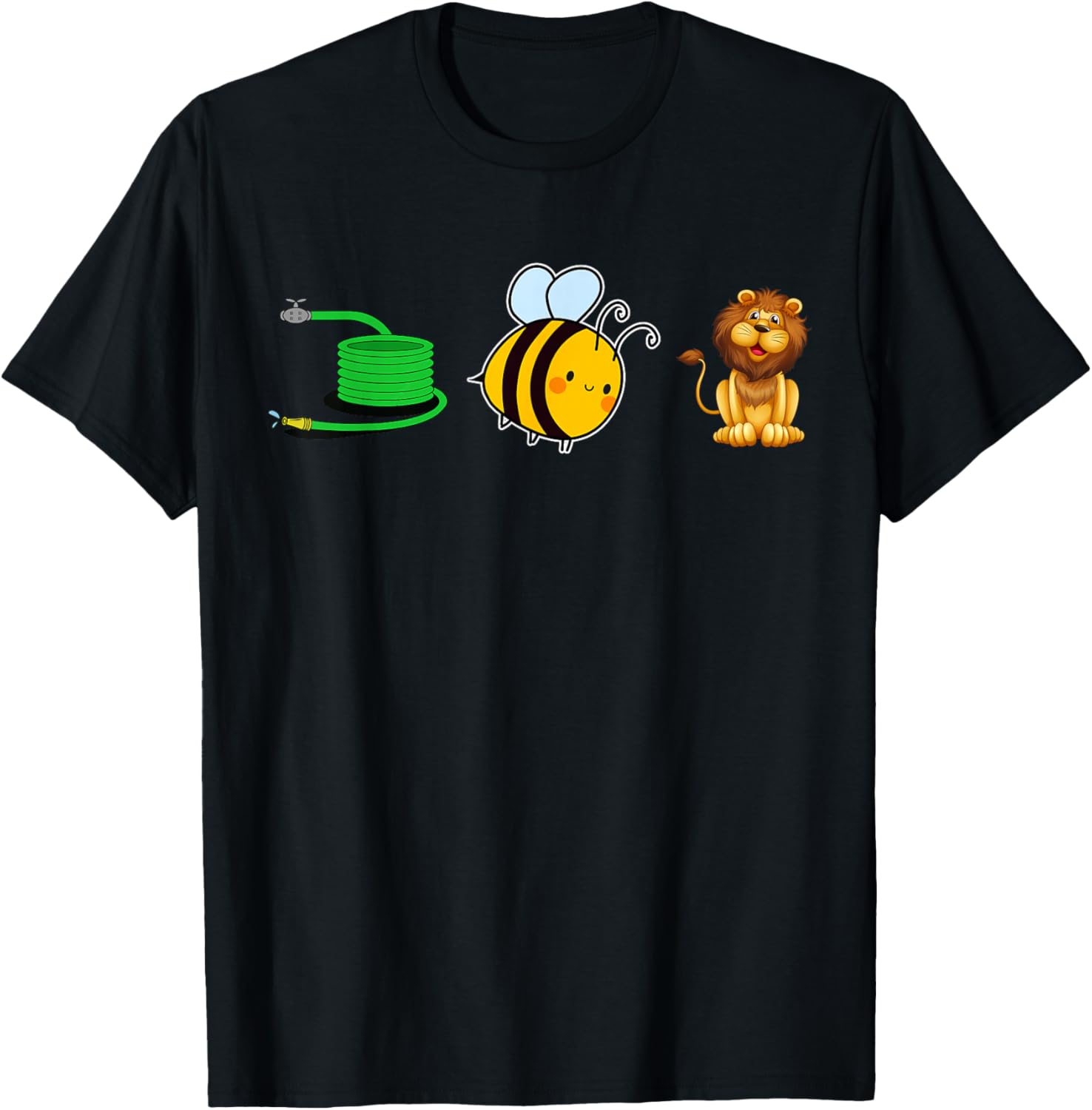 Funny Trousers Bee Lion I Am A Beekeeper T-Shirt - T-Shirt | Black