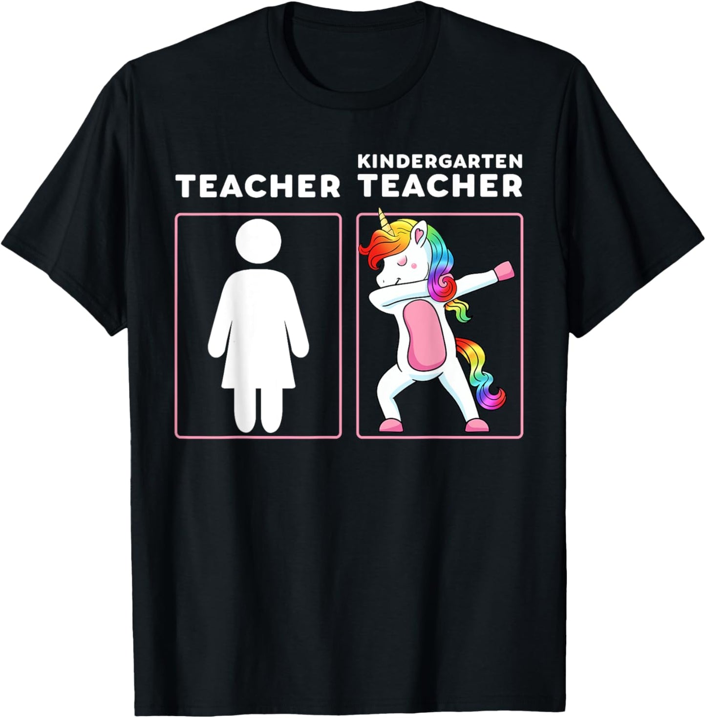 Kindergarten Teacher Elementary School Instructor Educator T-Shirt - T-Shirt | Black