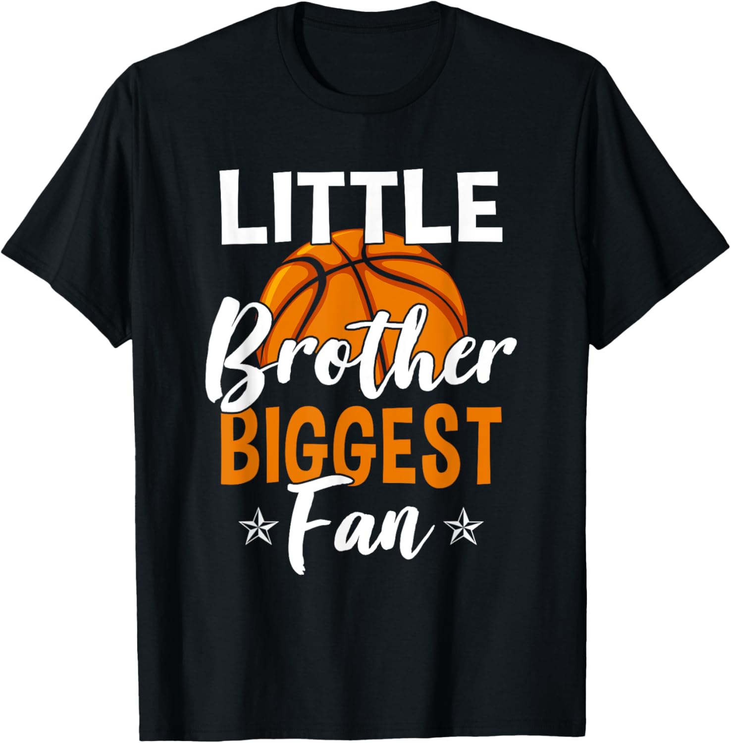 Basketball Brother Basketball Player Basketball Fan T-Shirt - T-Shirt | Black