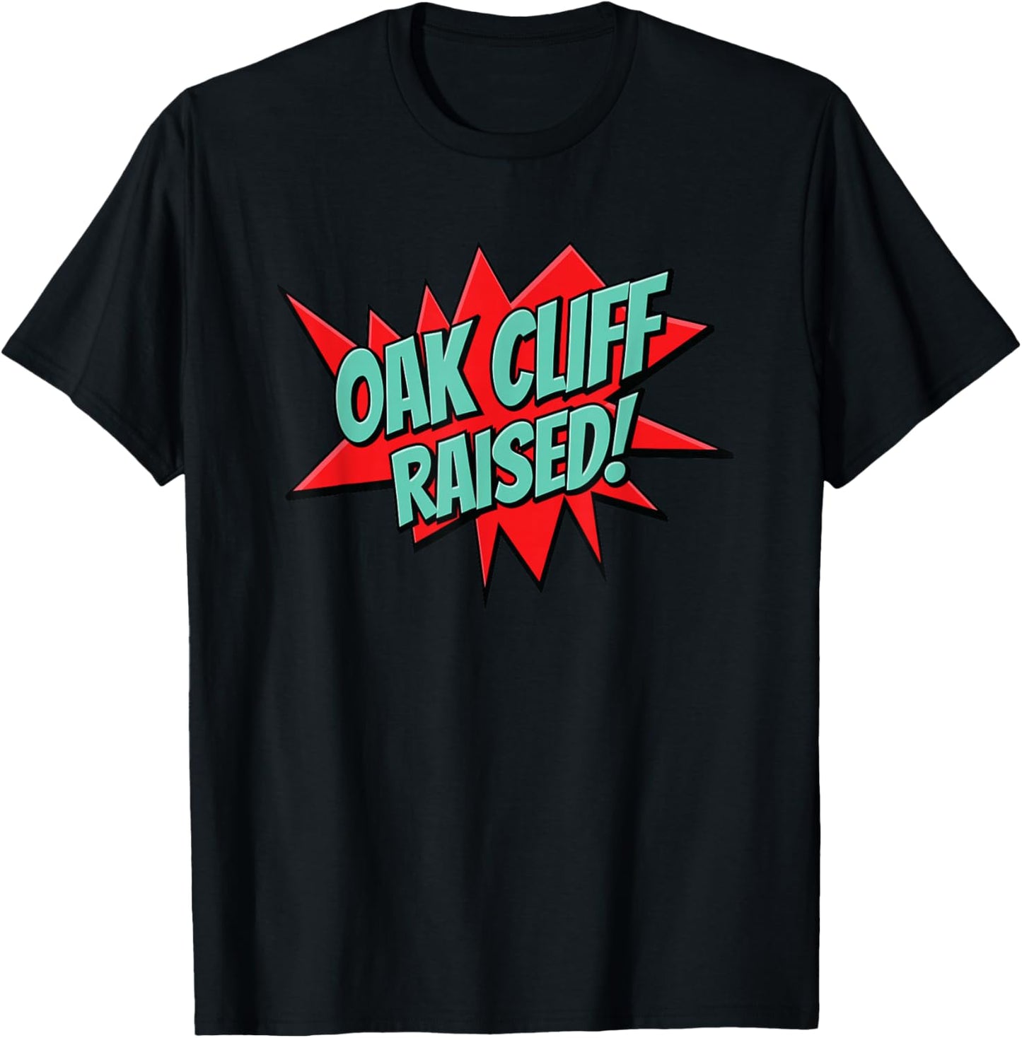 Oak Cliff Raised T-Shirt - T-Shirt | Black