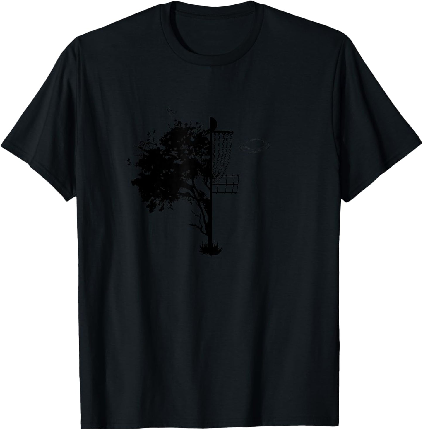 perfect Day for Disc Golf T-Shirt - T-Shirt | Black