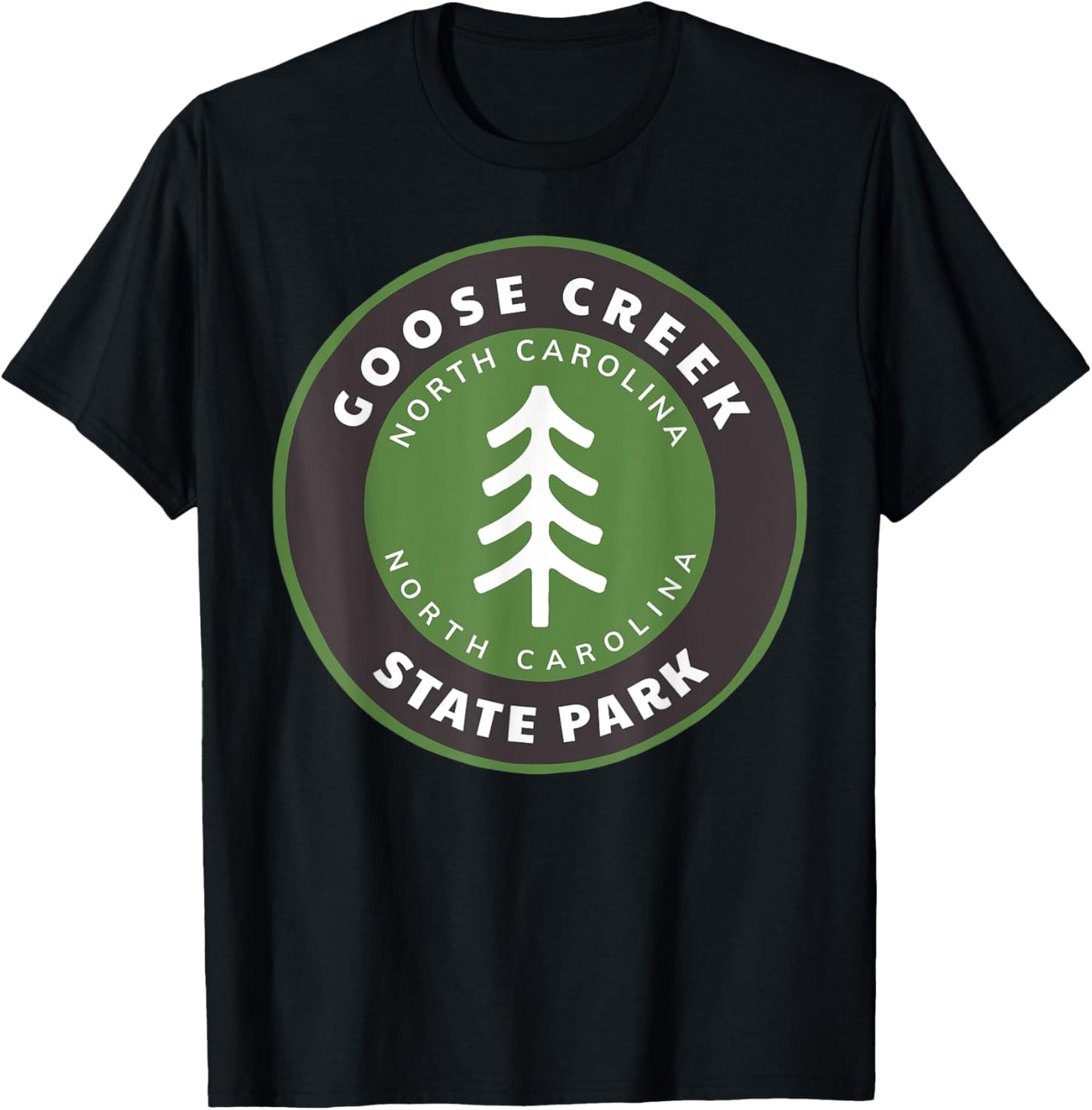 Goose Creek State Park North Carolina NC Vacation T-Shirt - T-Shirt | Black