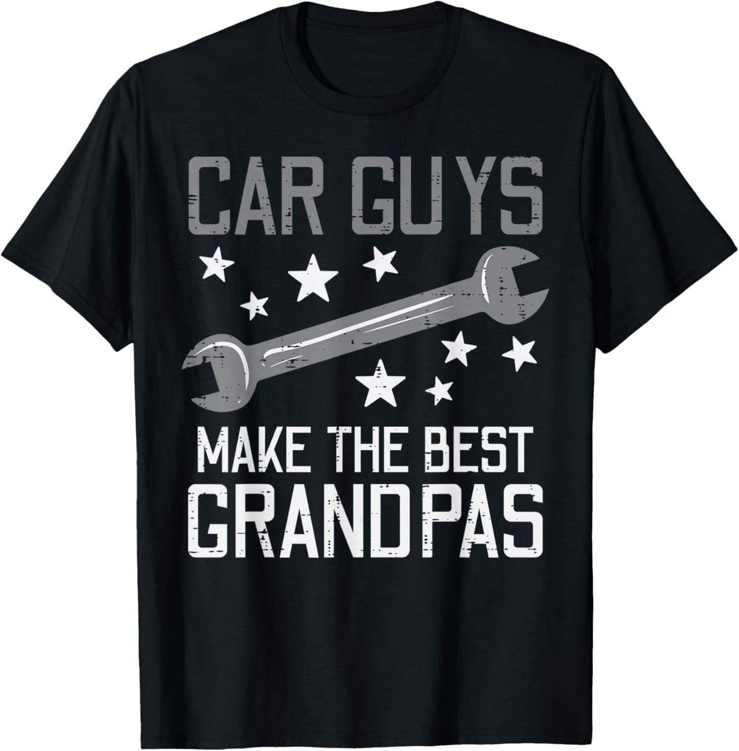 Car Guys Make The Best Grandpas Garage Auto Mechanic Men T-Shirt - T-Shirt | Black