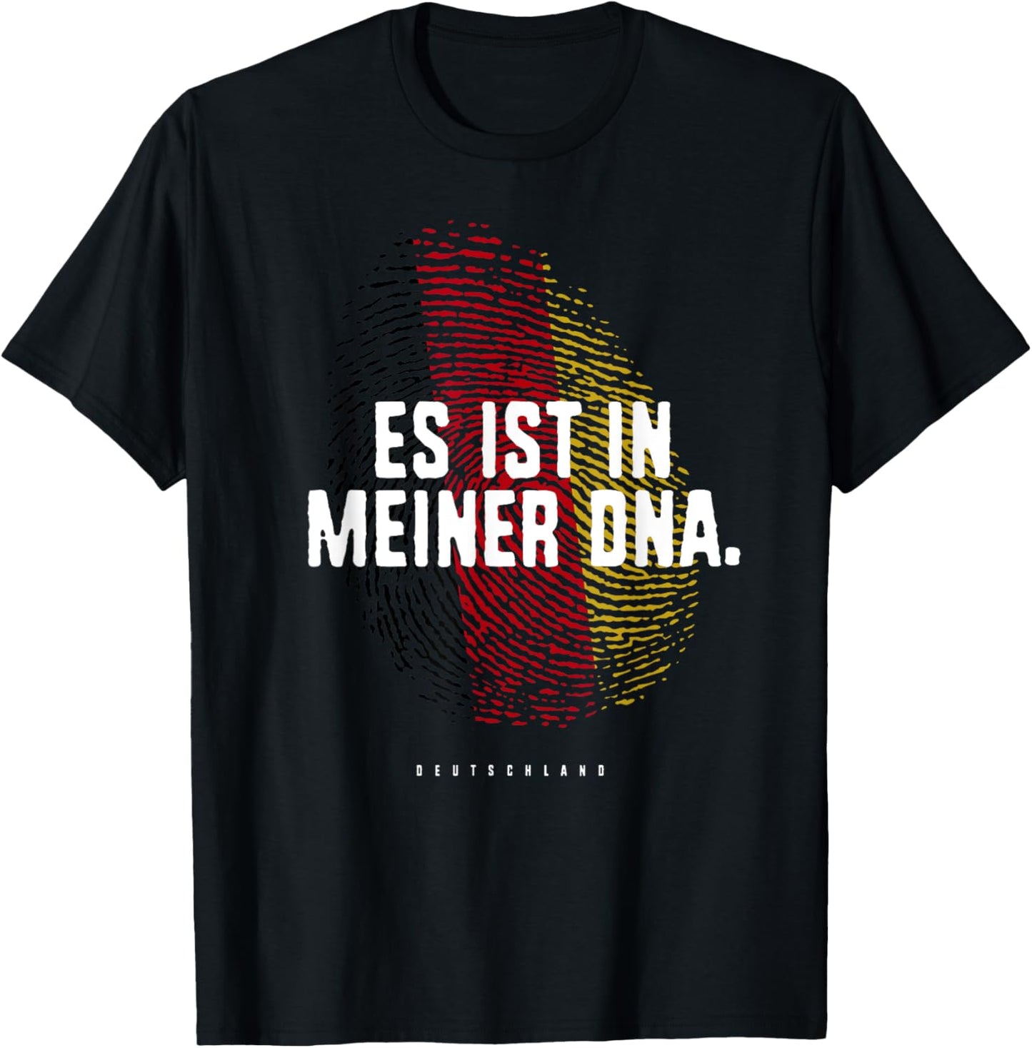 IT'S IN MY DNA Germany Flag Shirt German Roots T-Shirt - T-Shirt | Black