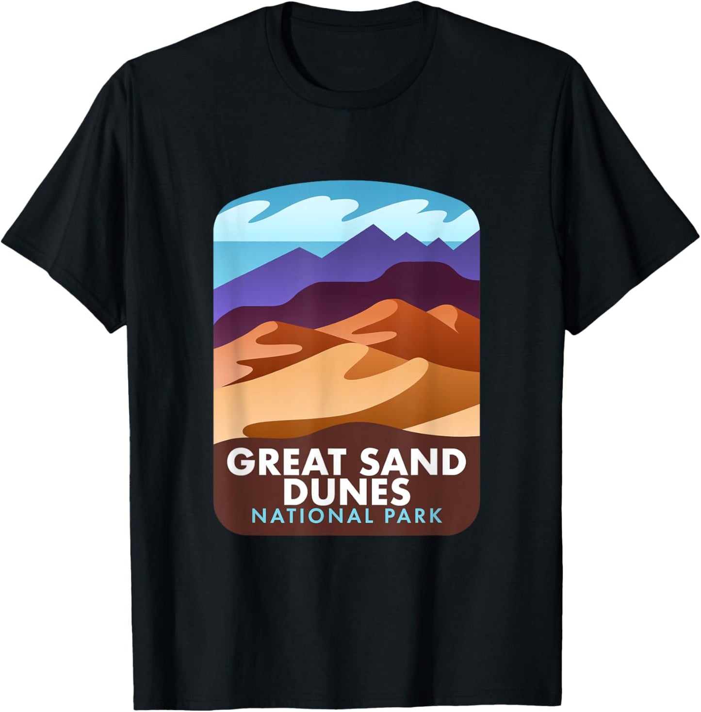 Great Sand Dunes National Park T-Shirt - T-Shirt | Black