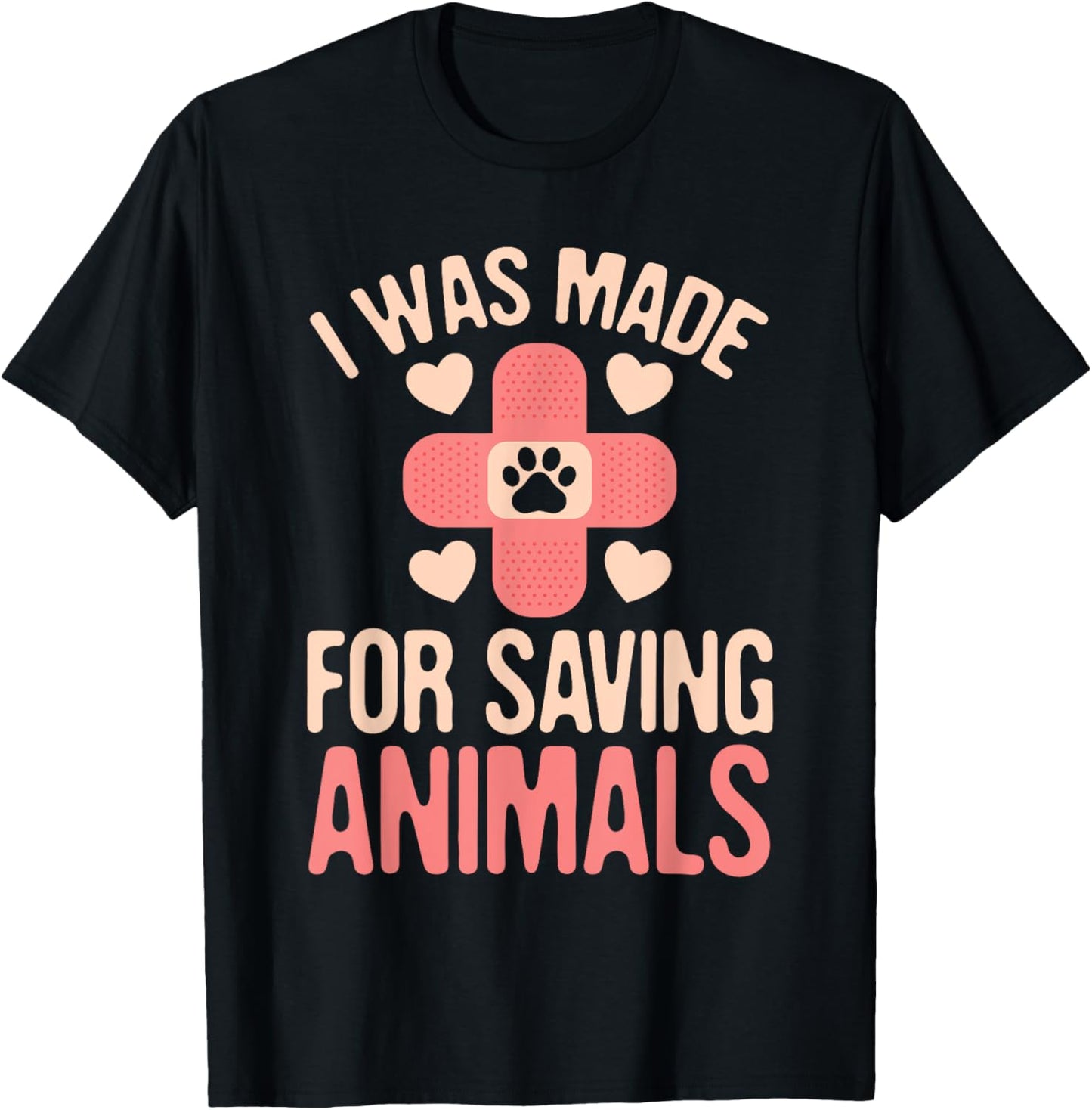 Future Veterinarian Doctor Animals Lover Veterinarians Cute T-Shirt - T-Shirt | Black