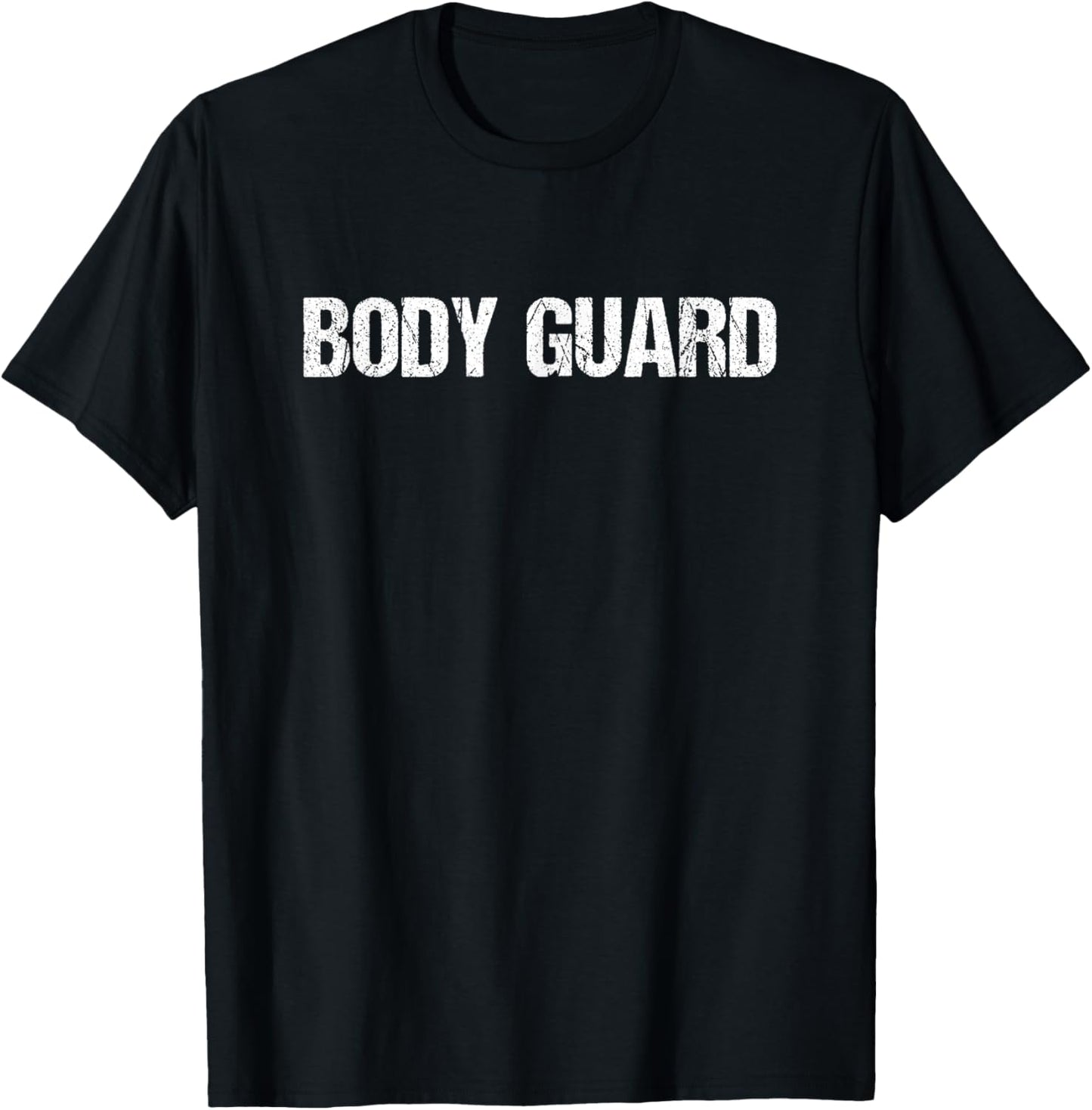 Body Guard Simple Title T-Shirt - T-Shirt | Black