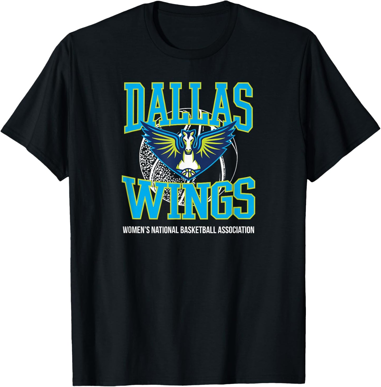 WNBA Dallas Wings Home Court Game Day T-Shirt - T-Shirt | Black