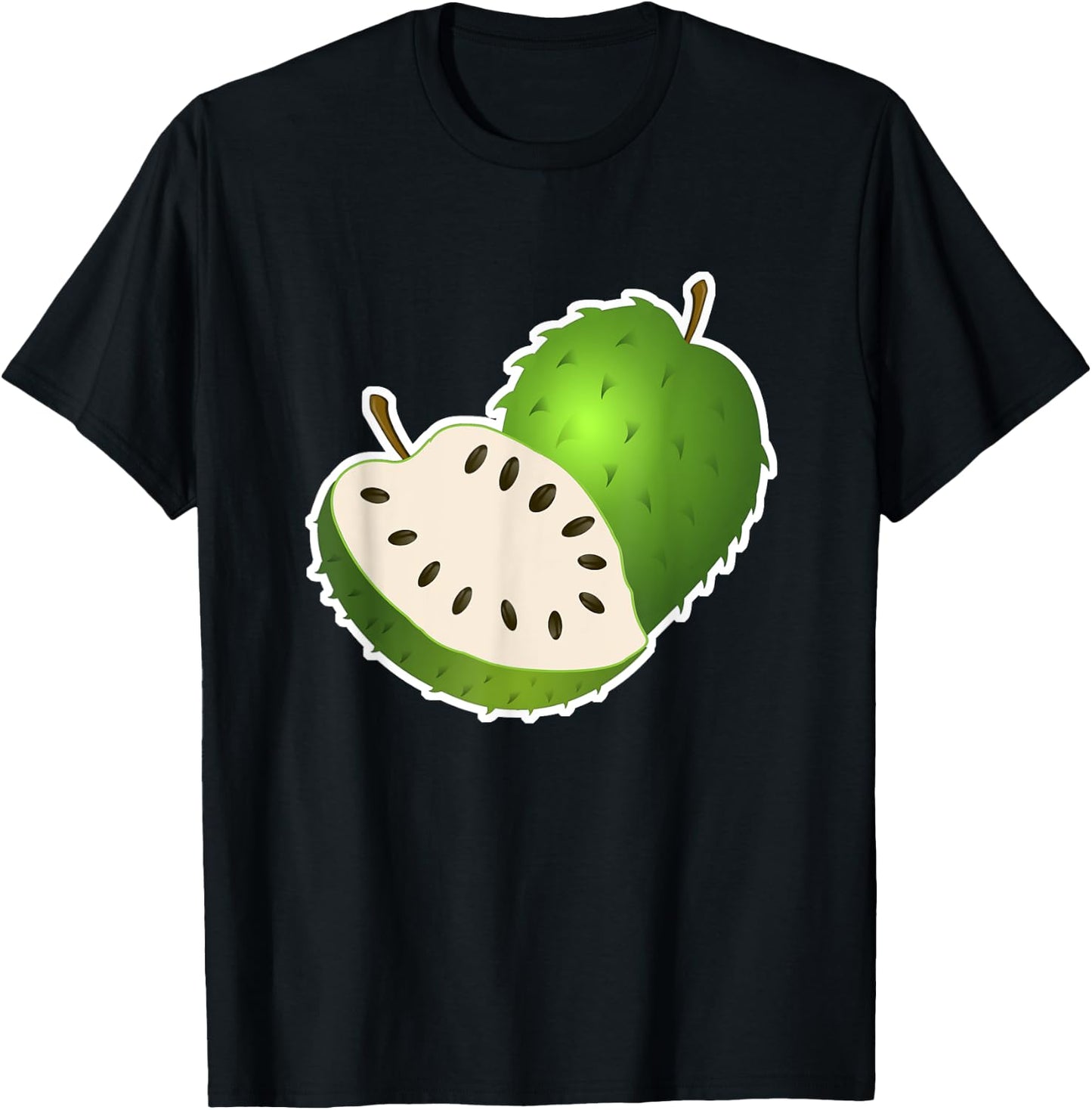 Soursop Guanabana Fruit Veggie T-Shirt - T-Shirt | Black