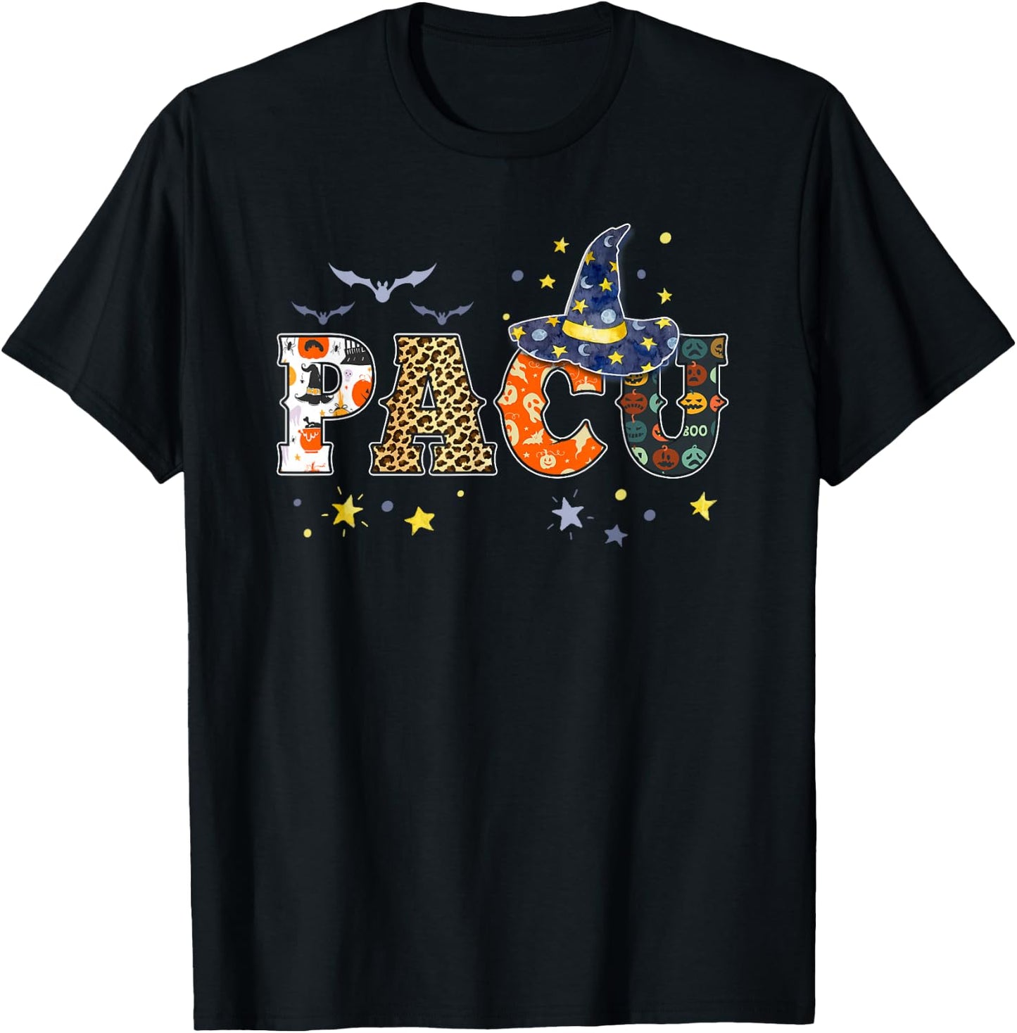 PACU Witch Halloween Crew Post-anesthesia Care Unit Nurse T-Shirt - T-Shirt | Black