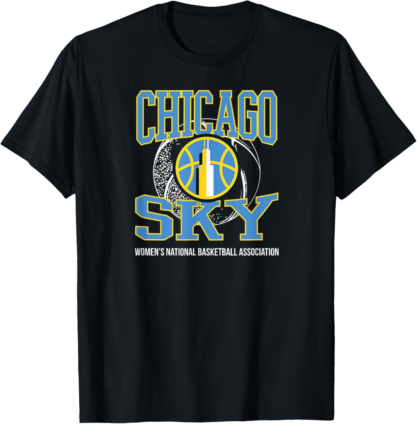 WNBA Chicago Sky Home Court Midtown T-Shirt - T-Shirt | Black
