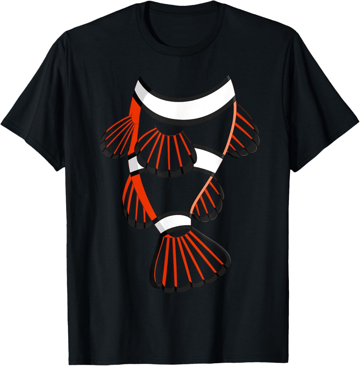 Clown Fish Animal Last Minute Halloween DIY Costume Funny T-Shirt - T-Shirt | Black