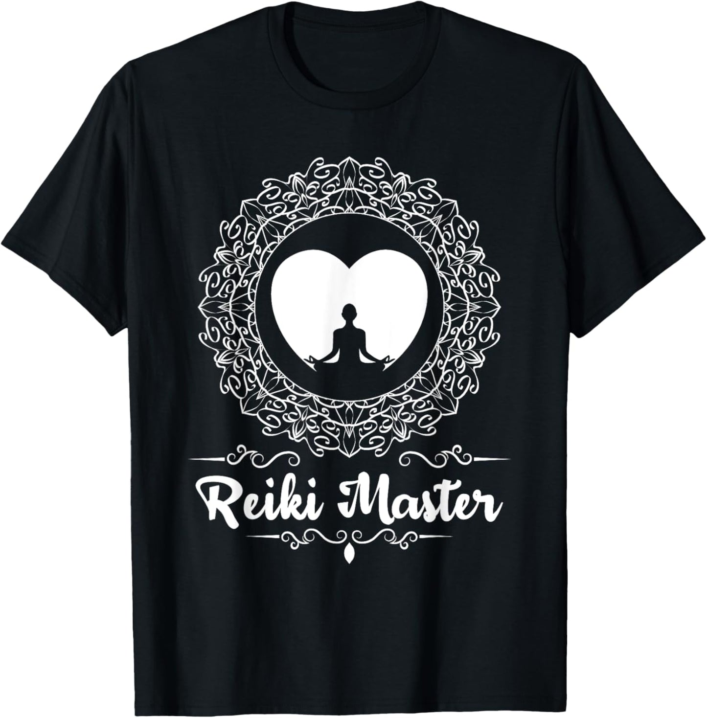 Funny Reiki Shirts Reiki Master - Holistic Healer Chakra Healing Meditation , Black T-Shirt - T-Shirt | Black