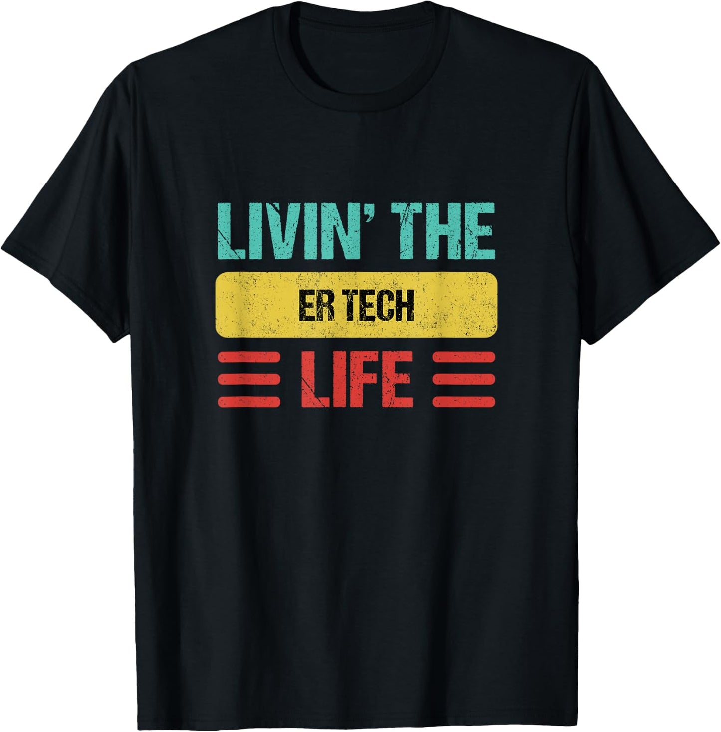 Er Tech T-Shirt - T-Shirt | Black