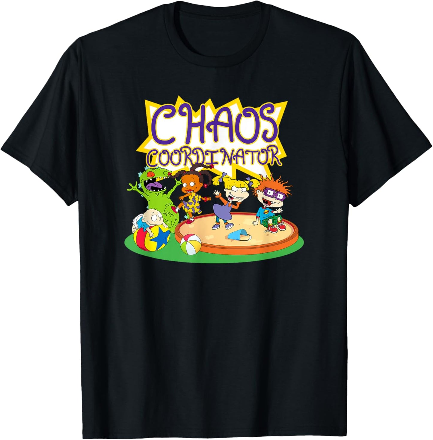 Mademark x Rugrats - Chaos Coordinator T-Shirt - T-Shirt | Black