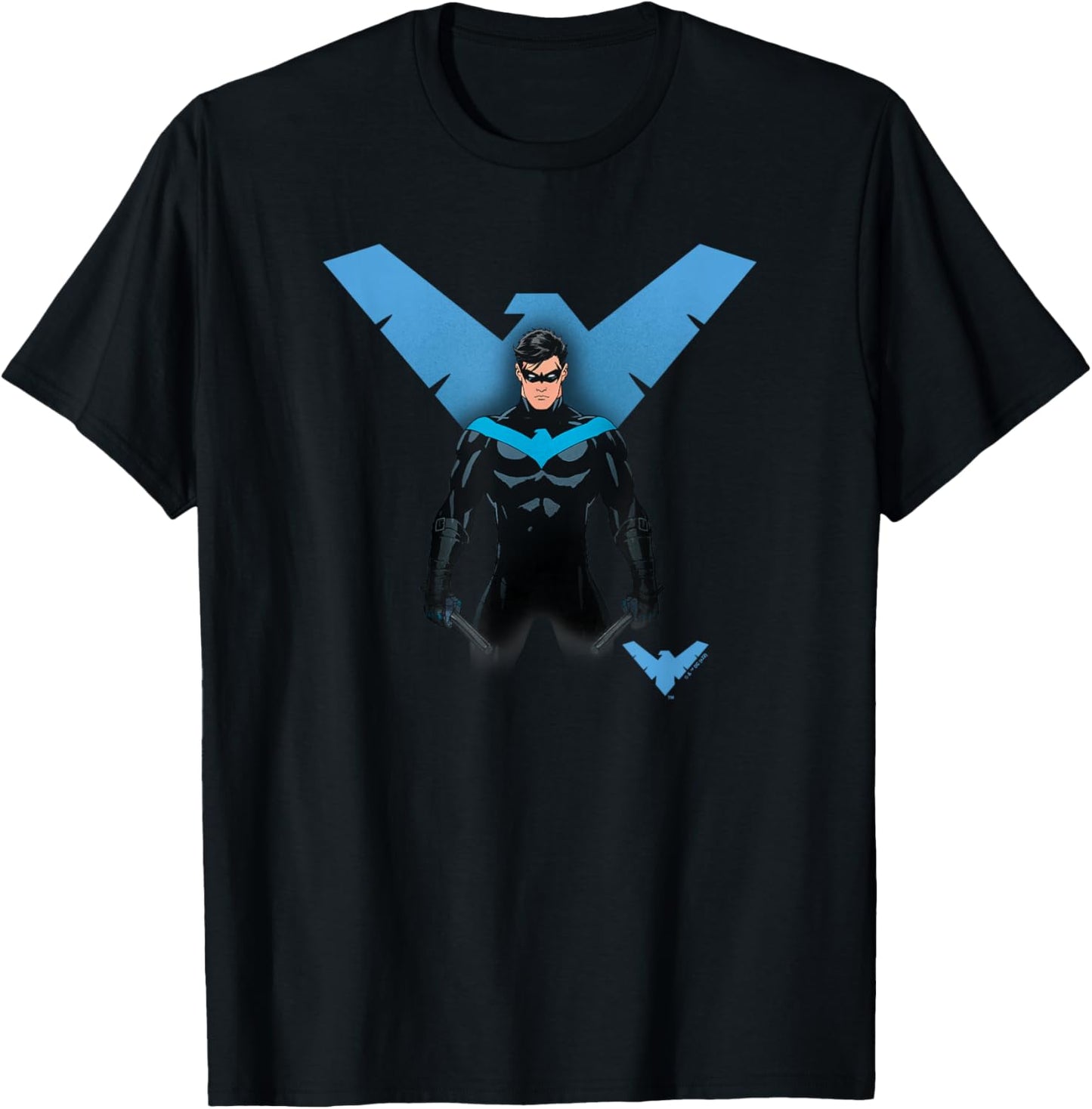 DC Comics Batman Nightwing Hero Pose T-Shirt - T-Shirt | Black