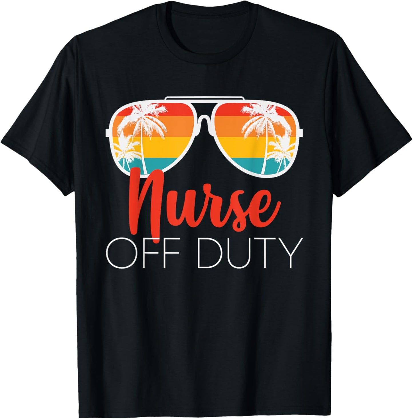 Nurse Off Duty Shirt Nurse Off Duty Nurse T-Shirt - T-Shirt | Black
