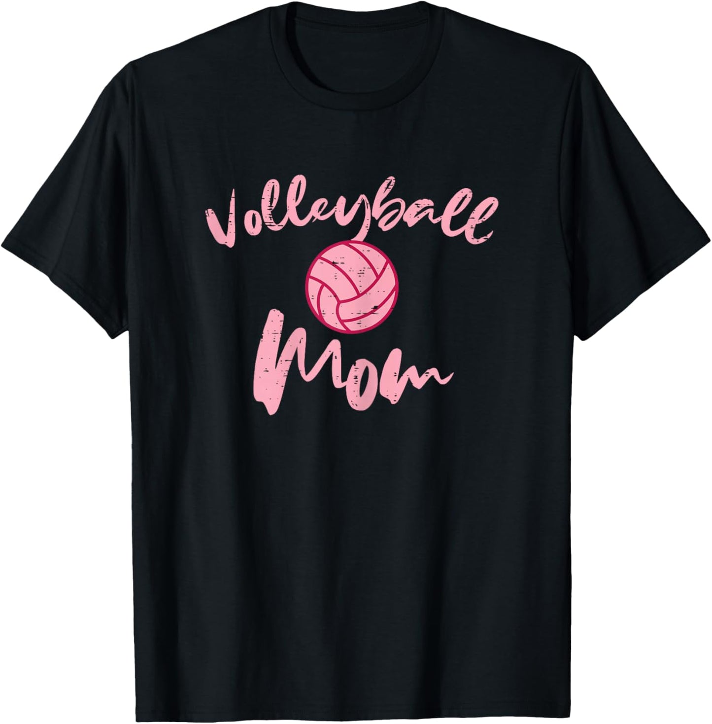 Volleyball Mom Cute Mothers Day Sports Mama Mommy Women T-Shirt - T-Shirt | Black