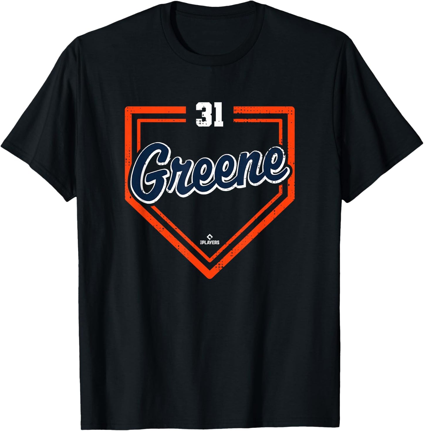 Home Plate Gameday Riley Greene Detroit MLBPA T-Shirt - T-Shirt | Black
