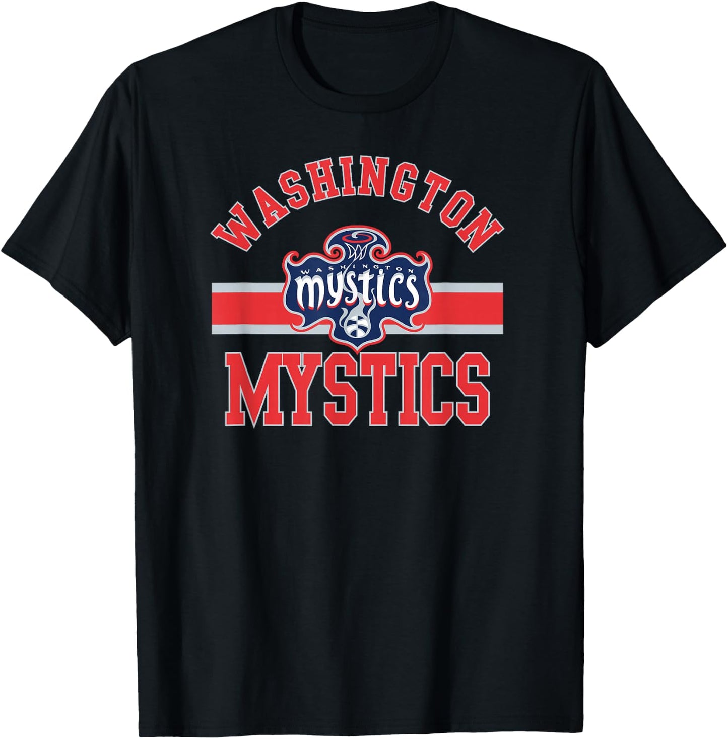 WNBA Washington Mystics Downtown T-Shirt - T-Shirt | Black