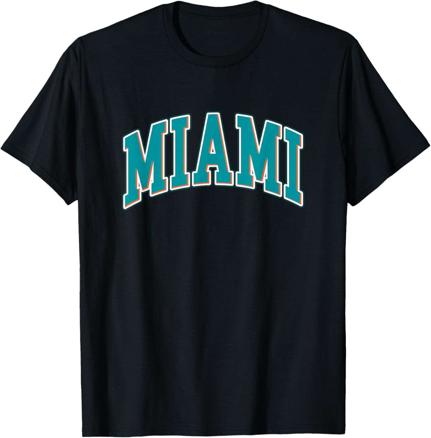 Miami - Hometown Pride - Throwback Design - Classic T-Shirt - T-Shirt | Black