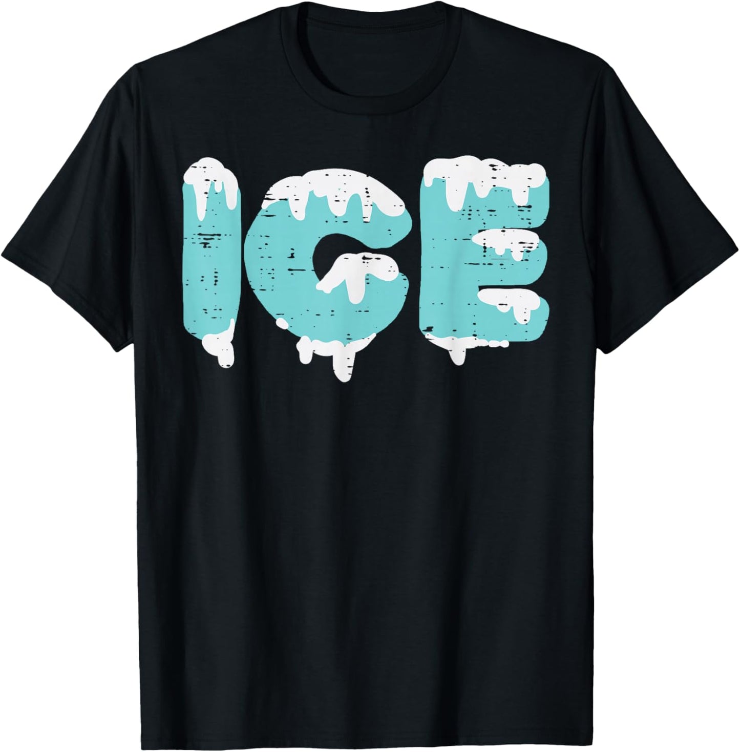 Ice DIY Last Minute Halloween Matching Couple Group Twins T-Shirt - T-Shirt | Black