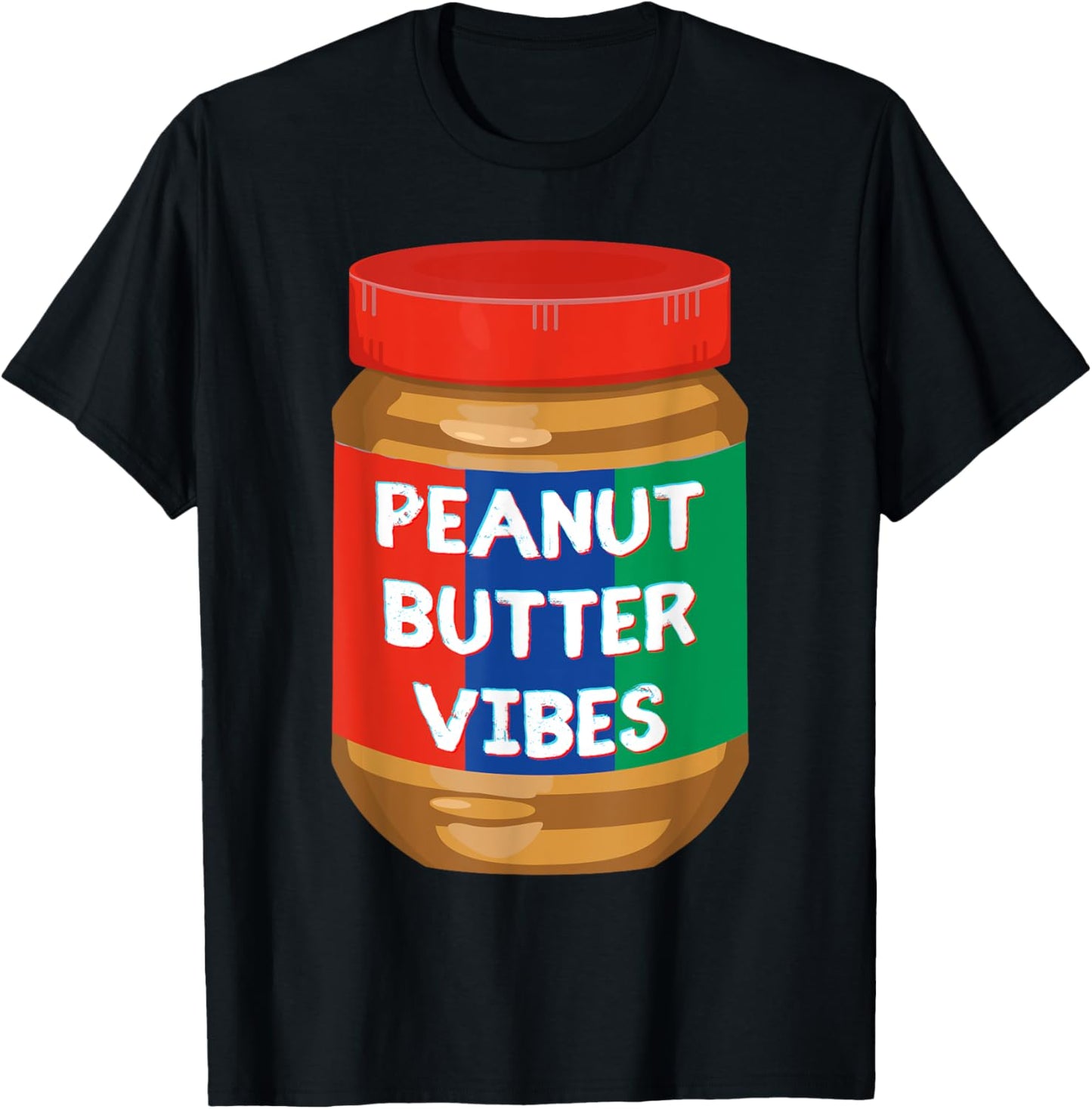 Peanut Butter Vibes T-Shirt - T-Shirt | Black