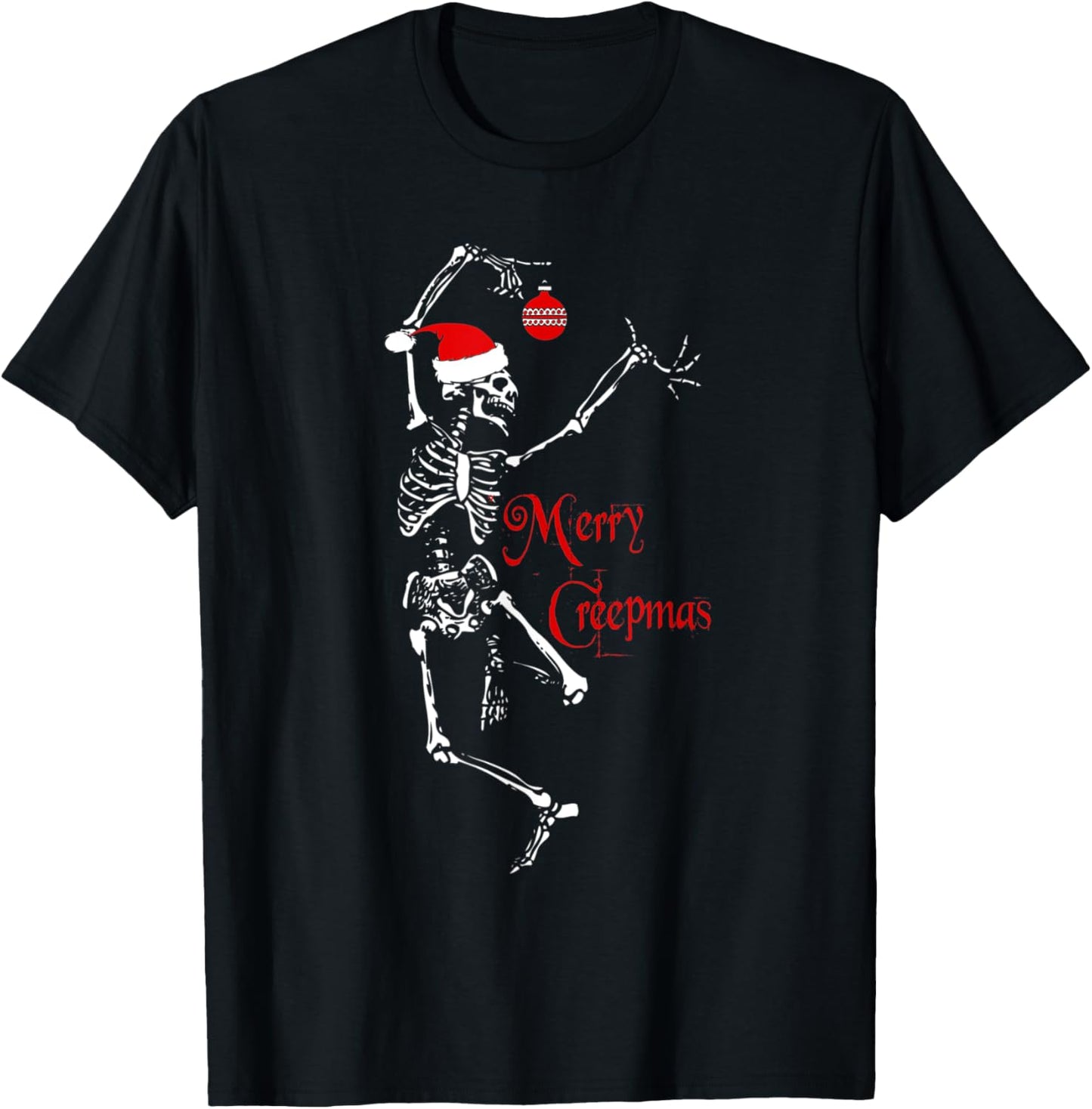 Merry Creepmas T-Shirt - T-Shirt | Black