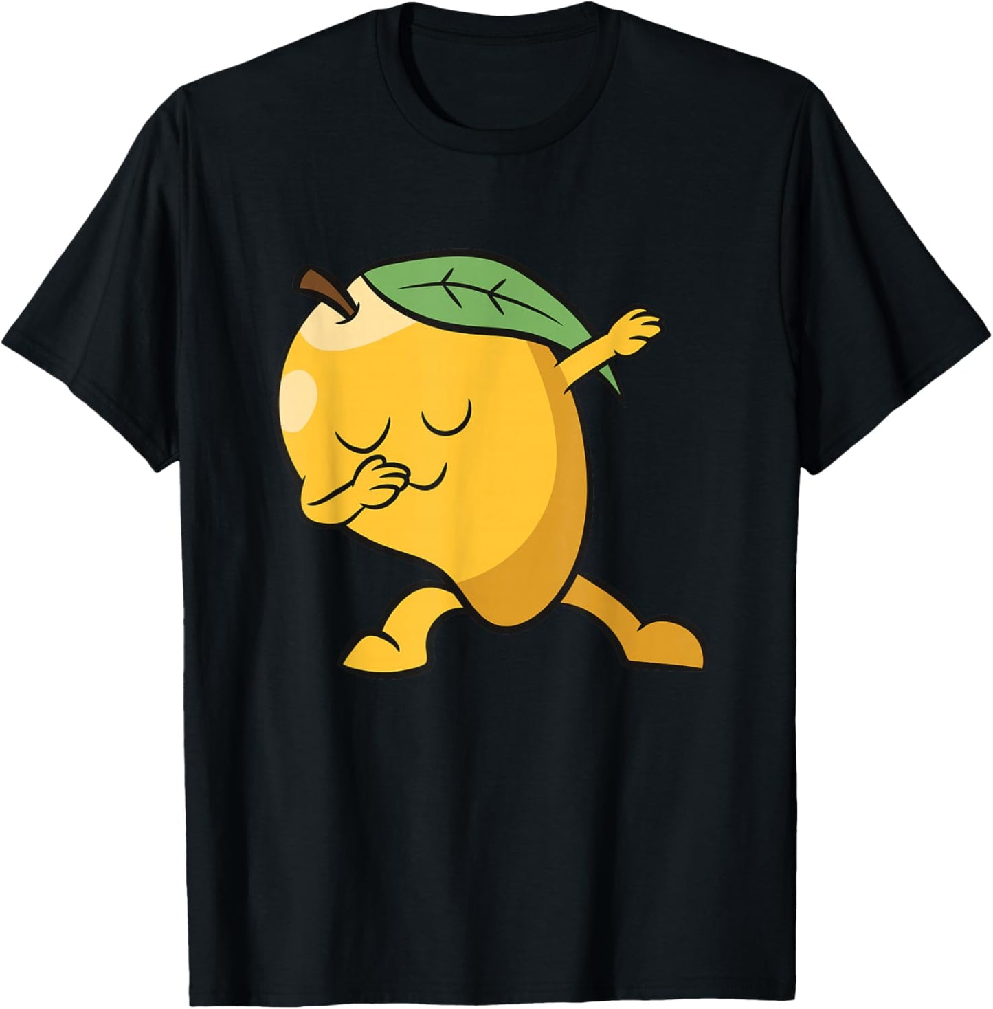 Mango Dabbing Mango Fruit Love Mangoes T-Shirt - T-Shirt | Black