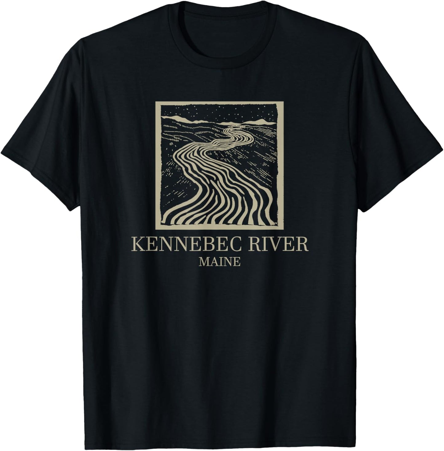 Kennebec River T-Shirt - T-Shirt | Black