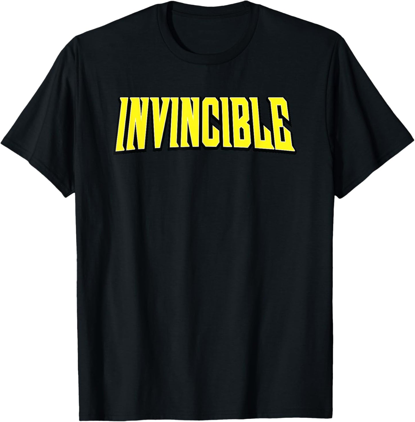 Invincible Logo (from the hit Amazon Prime show) T-Shirt - T-Shirt | Black