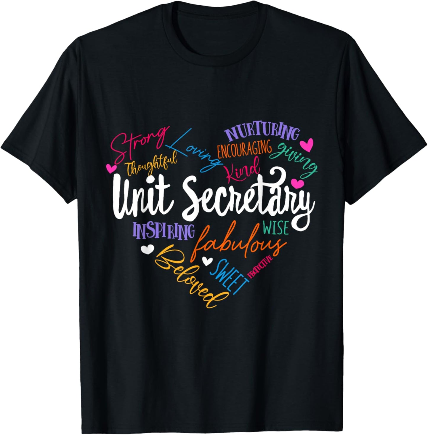 Unit Secretary Appreciation Week healthcare workers Women T-Shirt - T-Shirt | Black