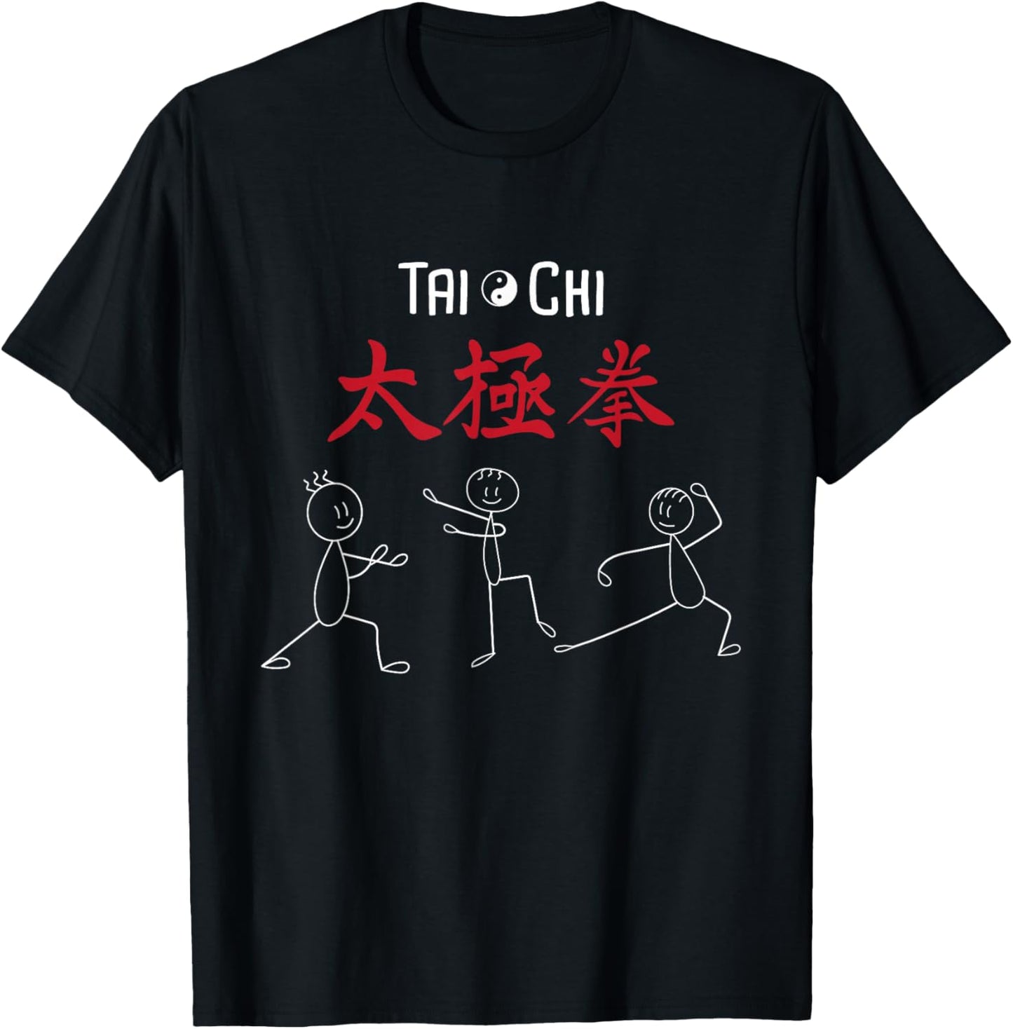 Tai Chi - Self Healing Zen Meditation Spiritual Wellness T-Shirt - T-Shirt | Black