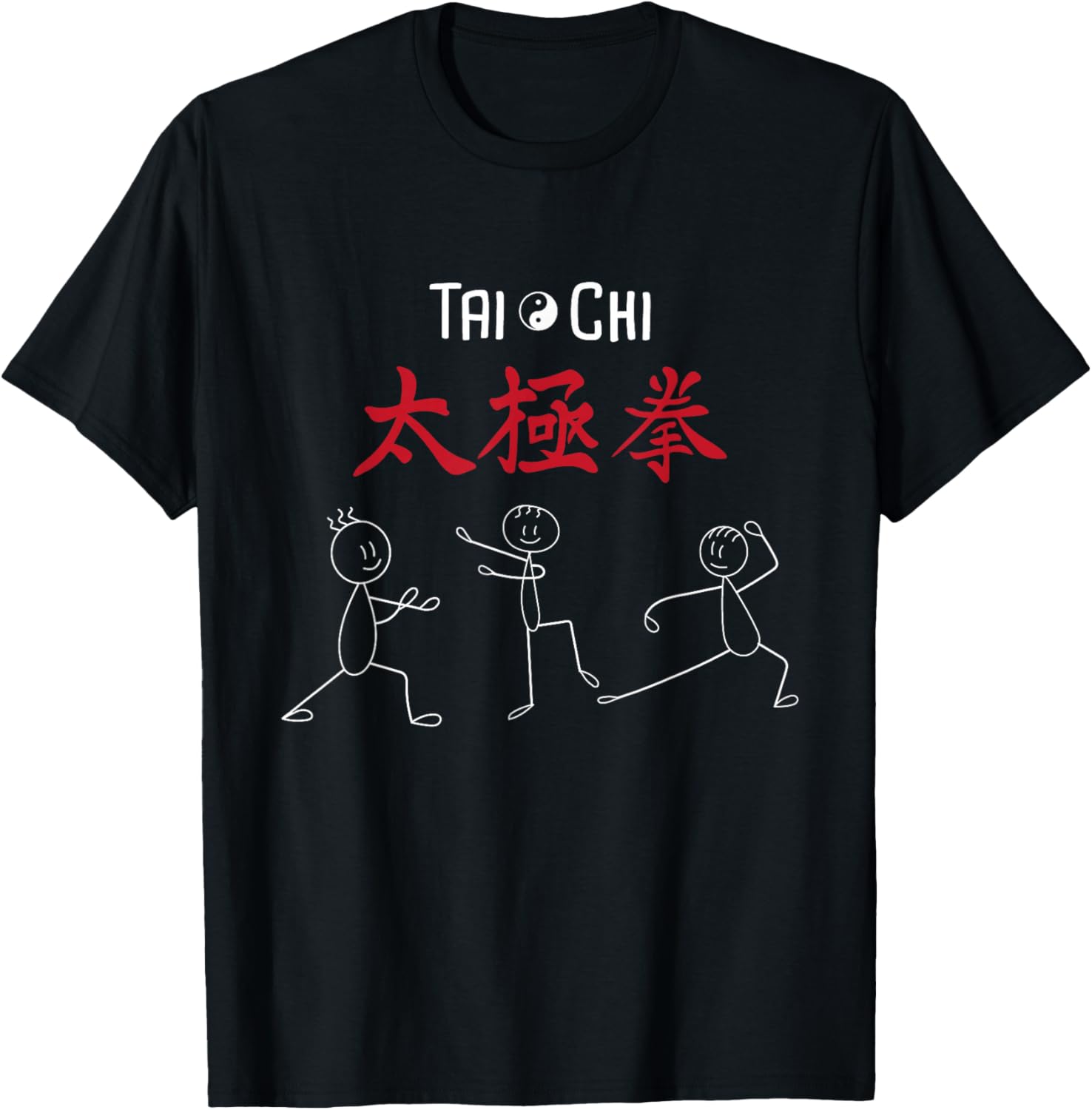 Tai Chi - Self Healing Zen Meditation Spiritual Wellness T-Shirt - T-Shirt | Black