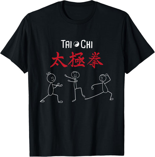 Tai Chi - Self Healing Zen Meditation Spiritual Wellness T-Shirt - T-Shirt | Black