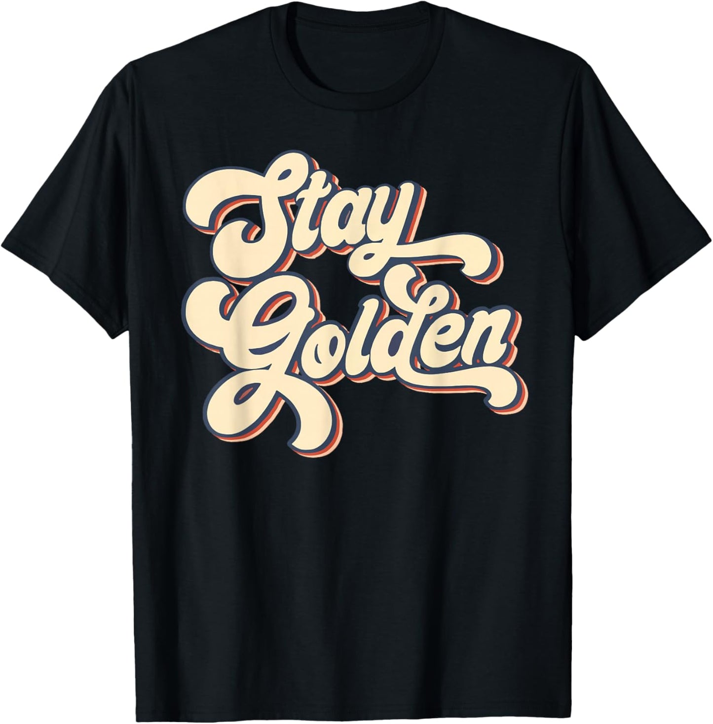 Stay Golden The Golden Girls T-Shirt - T-Shirt | Black