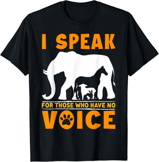 Animal Rights Design for Animal Activists T-Shirt - T-Shirt | Black