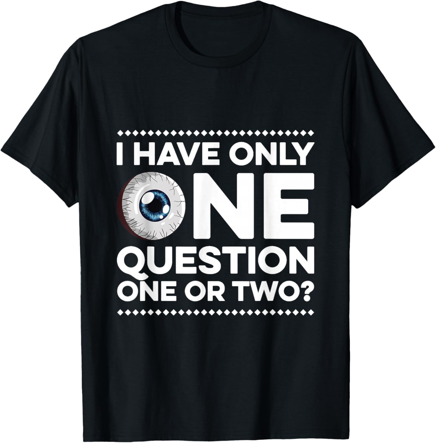 Optometry Design for an Ophthalmologist T-Shirt - T-Shirt | Black