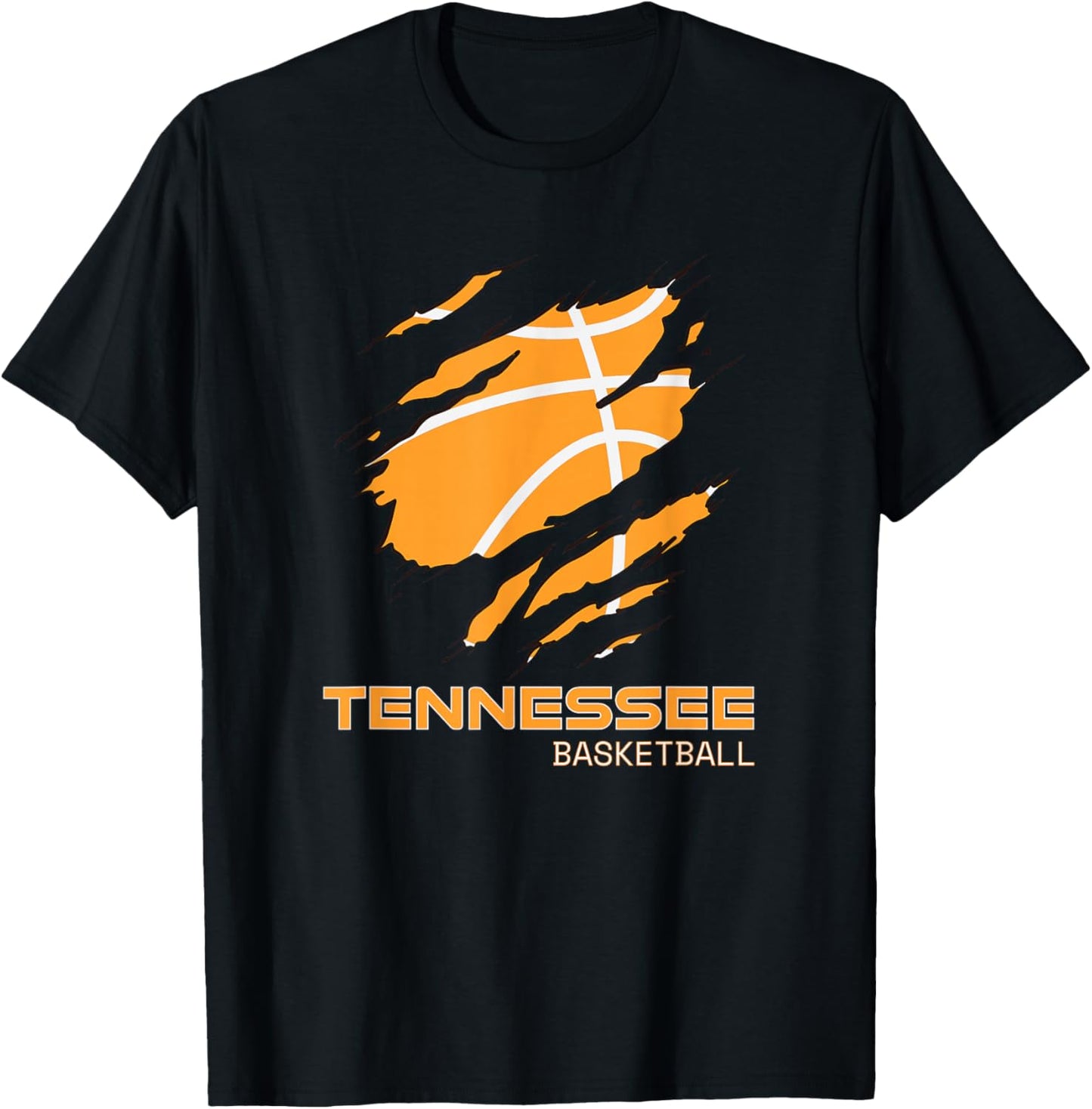 The Volunteer State Fan Tennesseean Tennessee Basketball T-Shirt - T-Shirt | Black