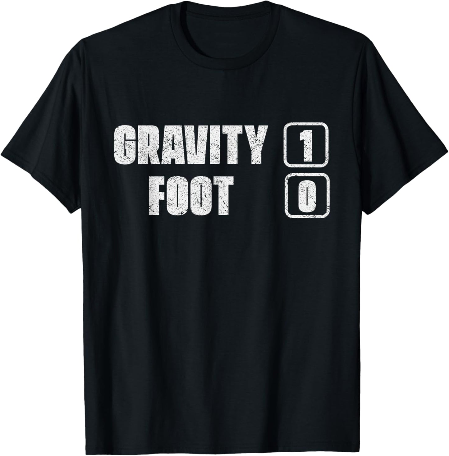 Metatarsal Fracture Fracture - Broken Foot T-Shirt - T-Shirt | Black