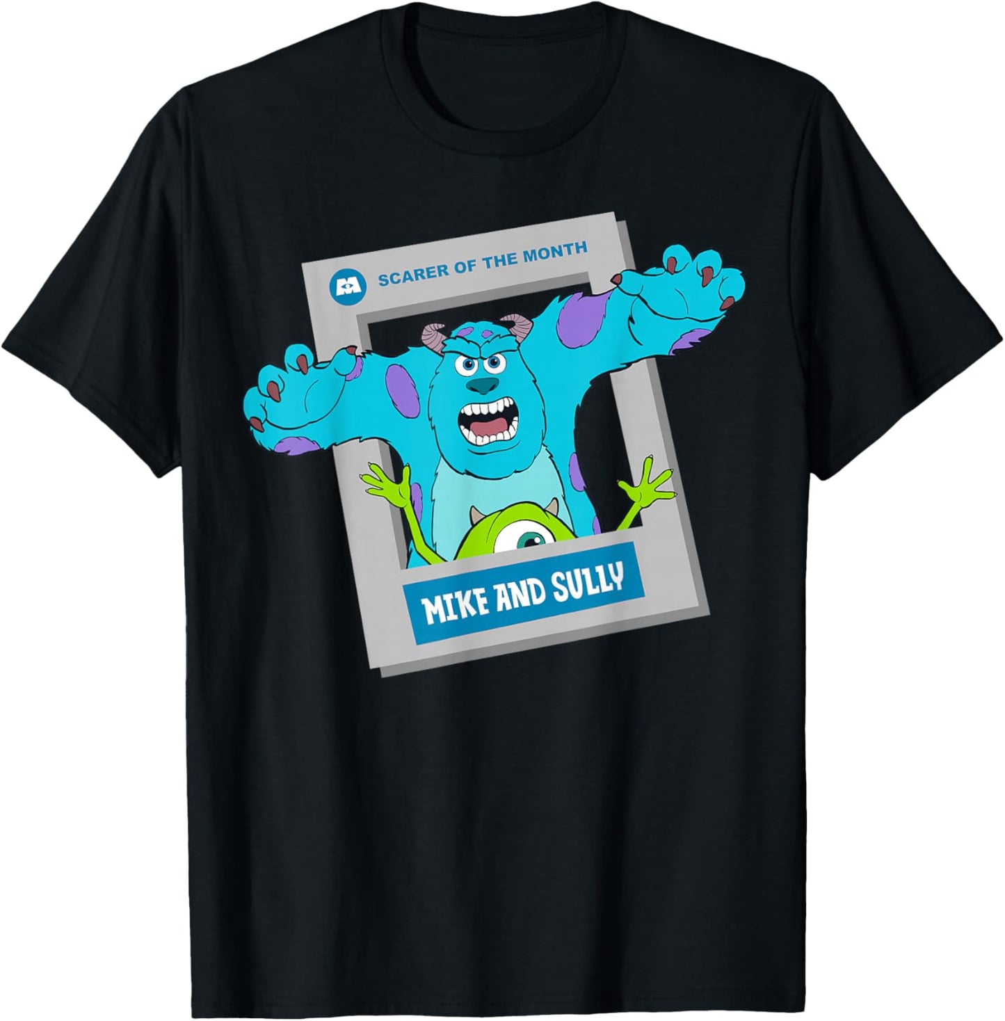 Disney/Pixar Monsters, Inc. Mike Sully Scarer of the Month T-Shirt - T-Shirt | Black