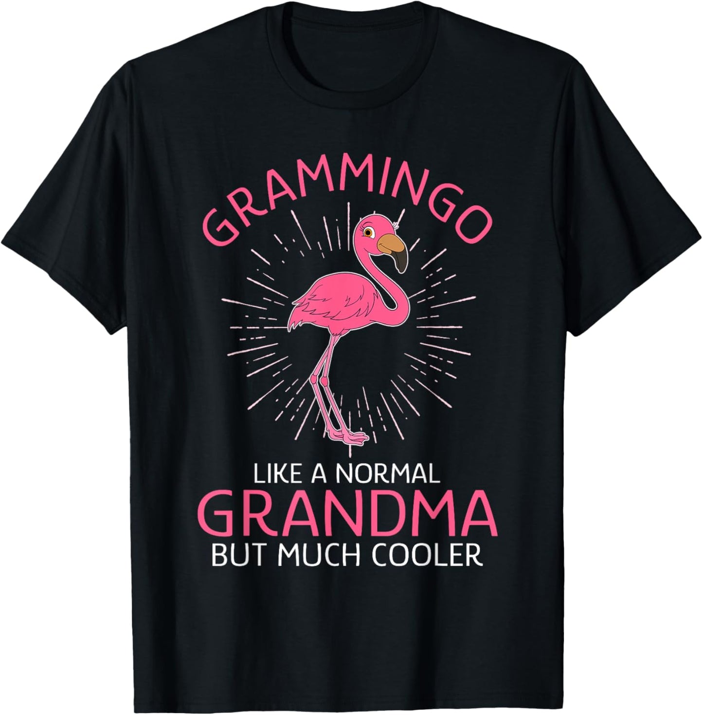 Grammingo Like A Normal Grandma but much cooler Grammingo T-Shirt - T-Shirt | Black