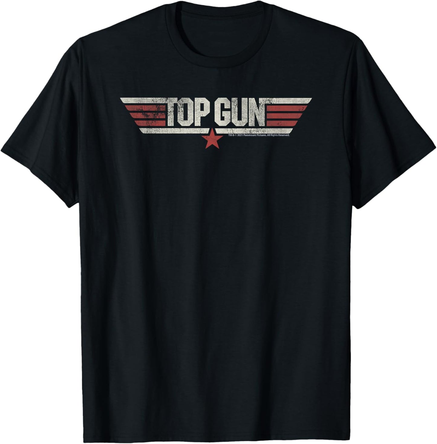 Top Gun Classic Logo T-Shirt - T-Shirt | Black