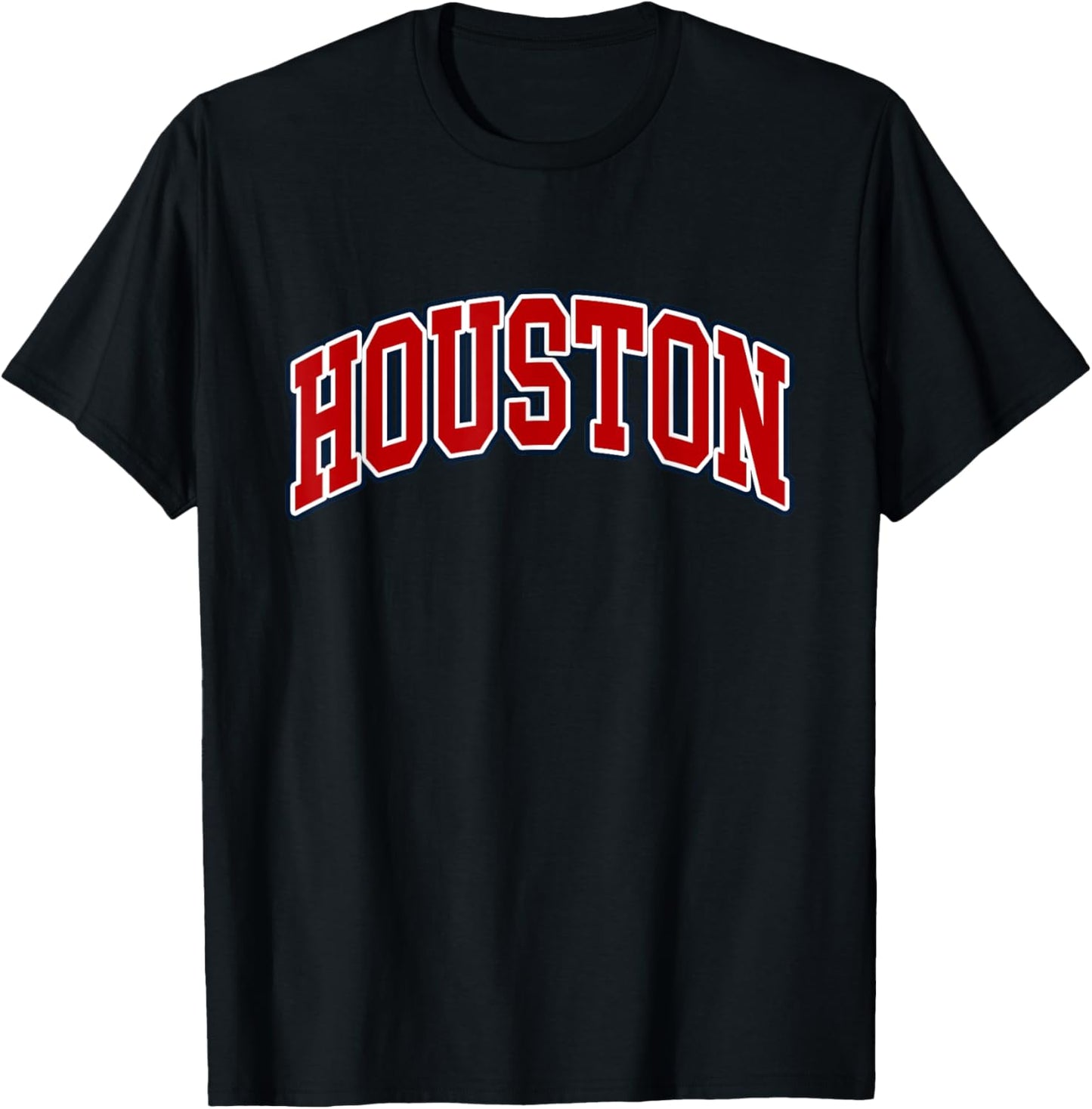 Houston - Throwback Design H-Town - Classic T-Shirt - T-Shirt | Black