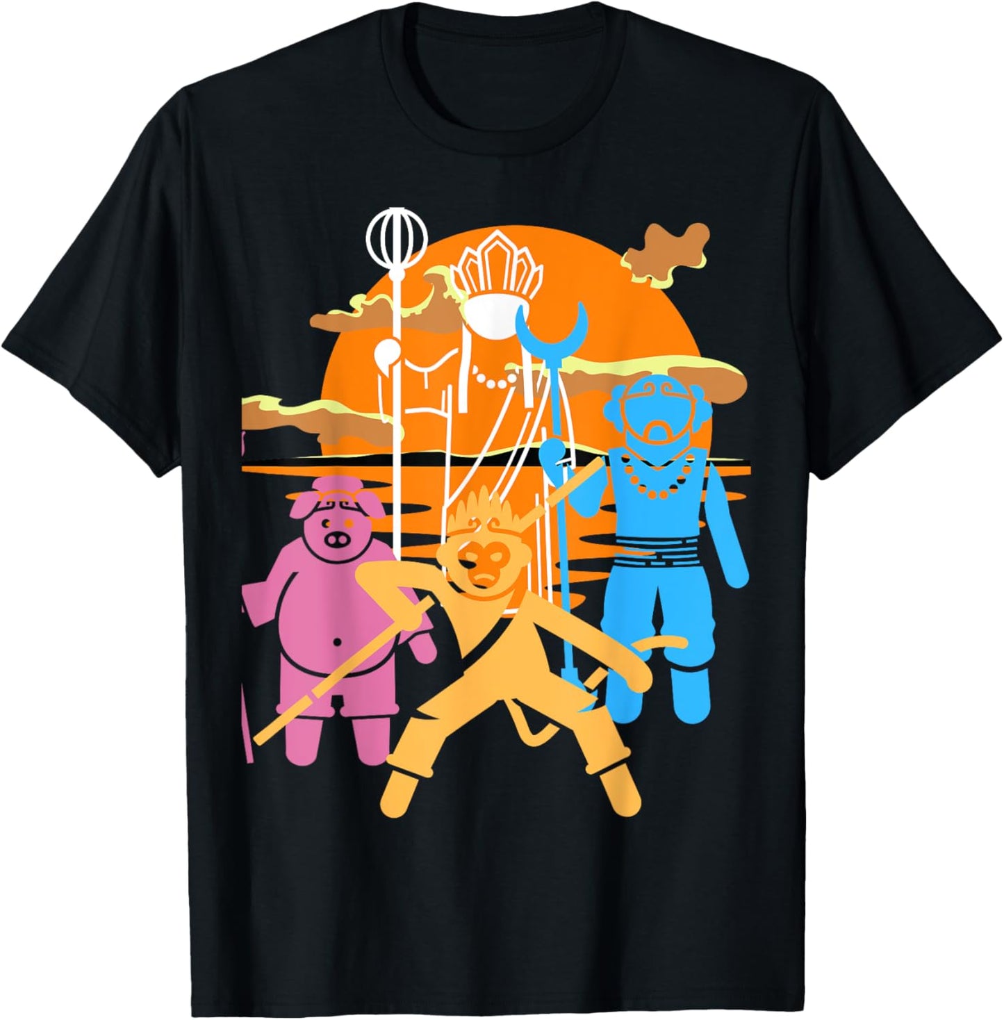 Monkey King T-Shirt - T-Shirt | Black